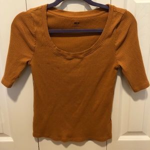 Maeve for Anthropologie Short Sleeve Blouse